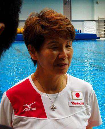 　シンクロ日本代表の井村ヘッドコーチ