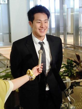 　世界選手権に出発した瀬戸大也