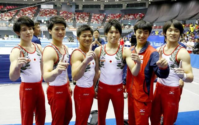体操日本“２軍”中国に１６点差圧勝