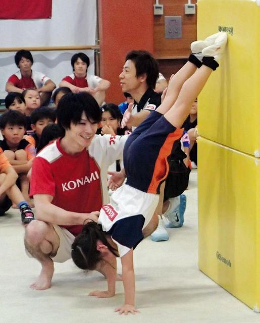 内村、左肩の痛み　世界選手権までは…