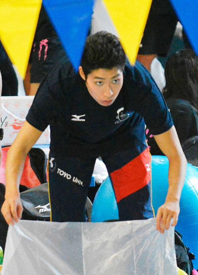 　日本学生選手権を欠場し、実戦復帰の先送りが決まった萩野公介