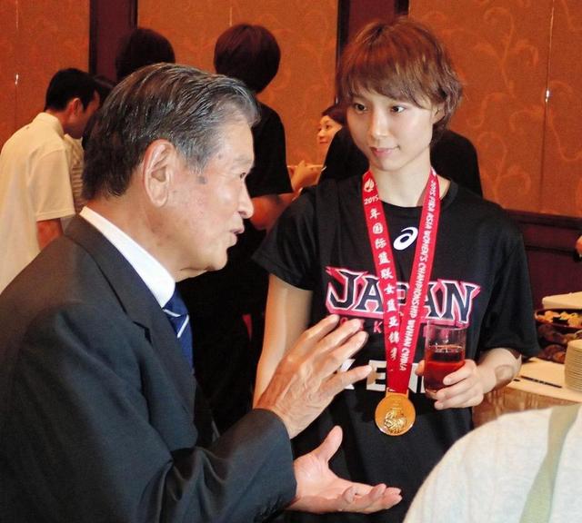 川淵会長、女子バスケ代表にメダル指令