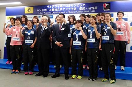 　リオ五輪アジア予選で４０年ぶりの切符獲得を狙うハンドボール女子おりひめジャパン