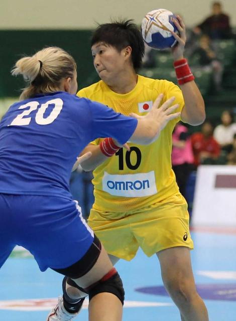 ハンド女子４０年ぶり五輪に王手