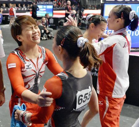 世界体操、日本女子は５位