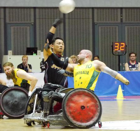 車いすラグビー、日本が初優勝