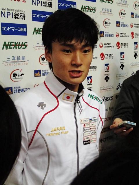 フェンシング“次世代”松山が予選突破