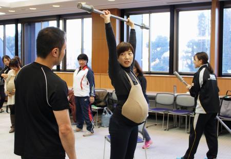 ママさん選手復帰で勉強会