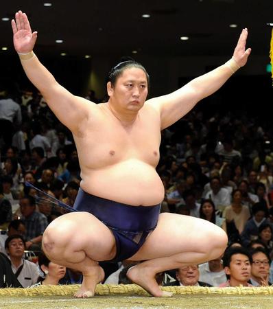 　昨年の九月場所で土俵にあがる時天空