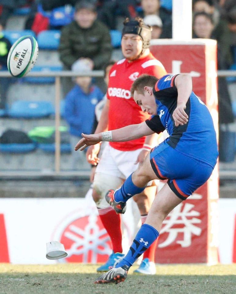 　後半、ＰＧを決めるパナソニック・パーカー