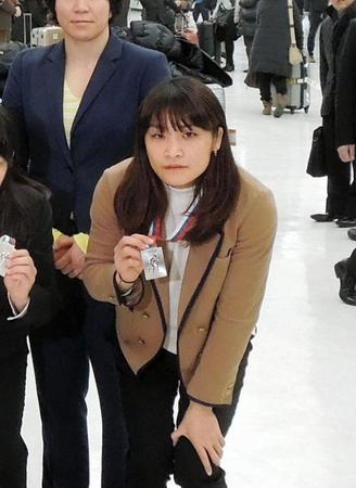 　13年ぶりに黒星を喫した大会から帰国した伊調馨