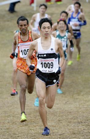 クロカン男子市田孝Ｖ、神野２位