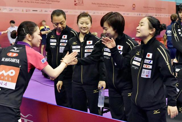 卓球・日本女子３連勝で白星発進！