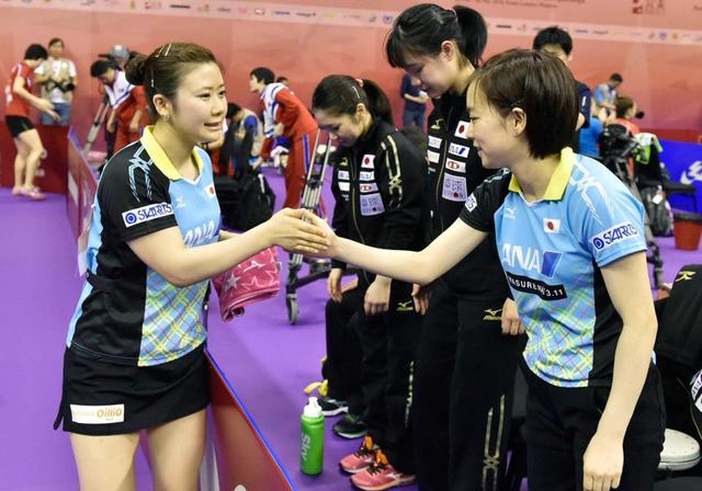 北朝鮮にもストレート 日本女子３連勝