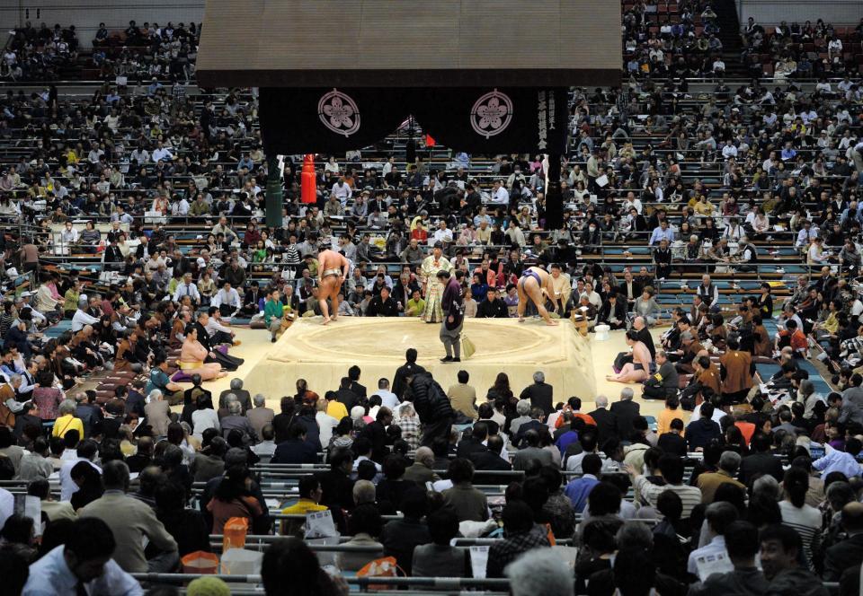 　１３日から初日を迎える大相撲春場所（写真は昨年の春場所）