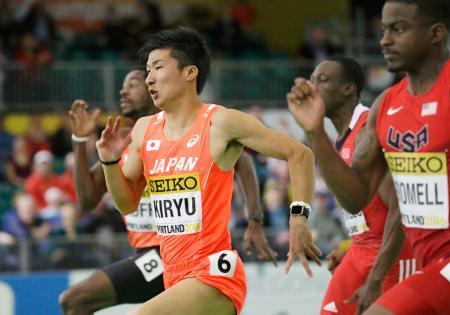 男子６０ｍ、桐生決勝進出ならず