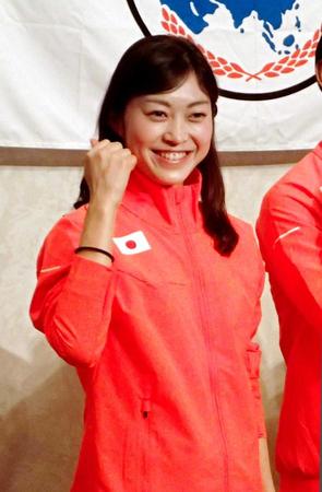 　リオ五輪代表切符へ、意気込む岡田久美子