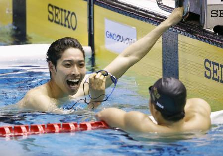 水泳、萩野５連覇でリオ代表