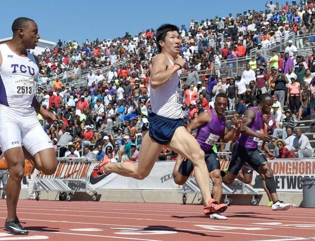 桐生　不運の向かい風で１０秒２４