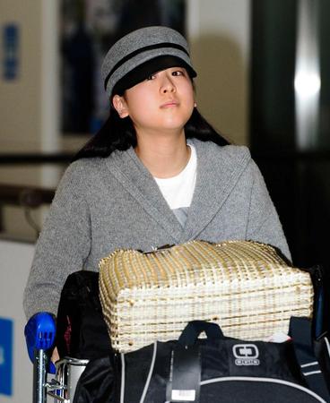 　帰国した浅田真央