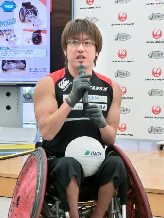 車いすラグビー 日本航空と契約 スポーツ デイリースポーツ Online