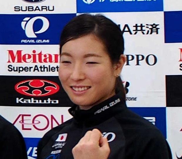 　日本選手権トラックレースで２冠を達成した塚越さくら