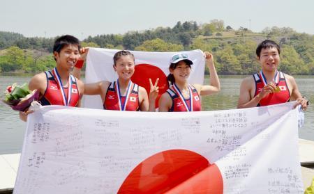 ボート、日本が男女で五輪出場枠