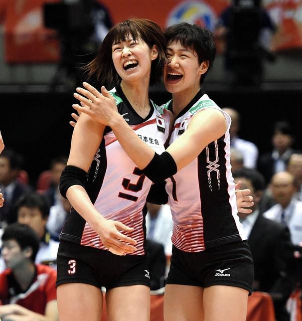 女子バレー、完勝でリオ五輪切符王手/スポーツ/デイリースポーツ