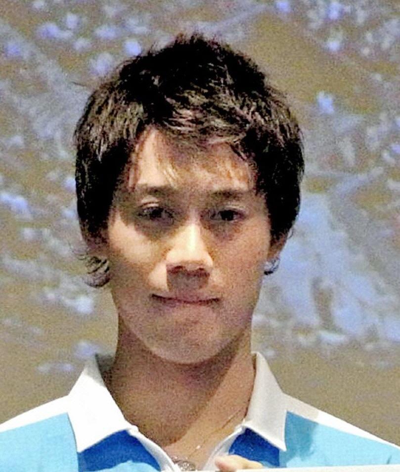 男子テニス世界ランク６位の錦織圭