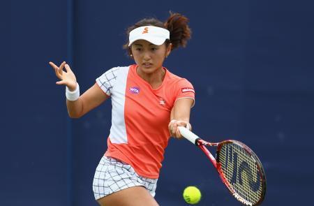 女子テニス、土居が３回戦進出