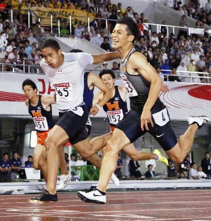 陸上、山県や高瀬らリオ五輪へ