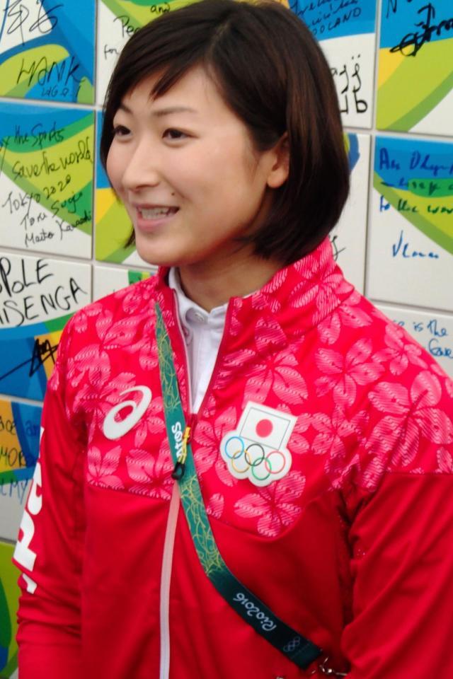 入村式を満喫した池江璃花子