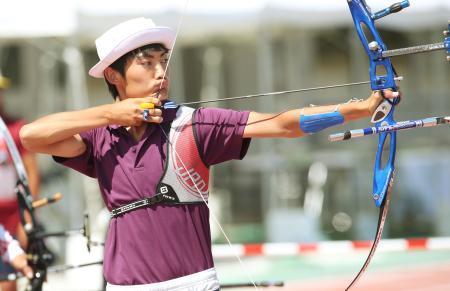 三本木農、アーチェリー団体Ｖ