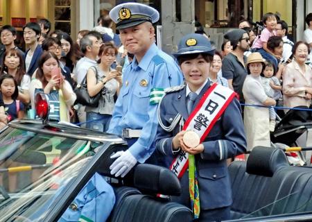 　新宿をパレードした福原愛