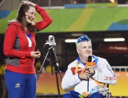 銀メダリストが公開求婚