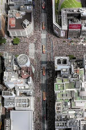 　２０１２年８月に開催されたロンドン五輪メダリストらのパレード＝東京・銀座（代表撮影）