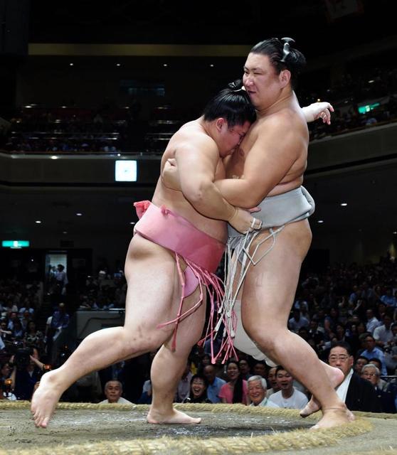 宇良、千秋楽に勝って６勝目「最後に自分らしい相撲」