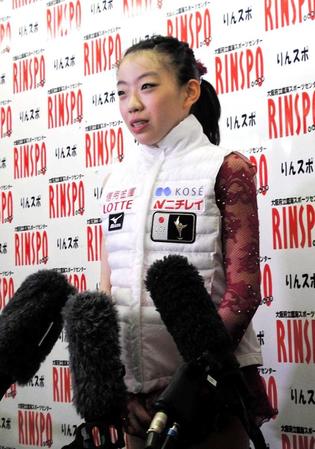 　世界初の大技に挑戦する紀平梨花