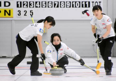 カーリング、ＬＳ北見が初戦大勝 パシフィック・アジア選手権