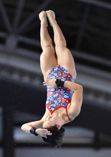 女子高飛び込み板橋「１０９Ｃ」で３位　リオでは回避した“伝家の宝刀”