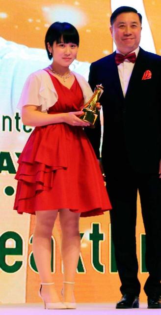 国際卓球連盟の年間表彰式で平野美宇が躍進賞受賞　１０月にＷ杯シングルス制覇
