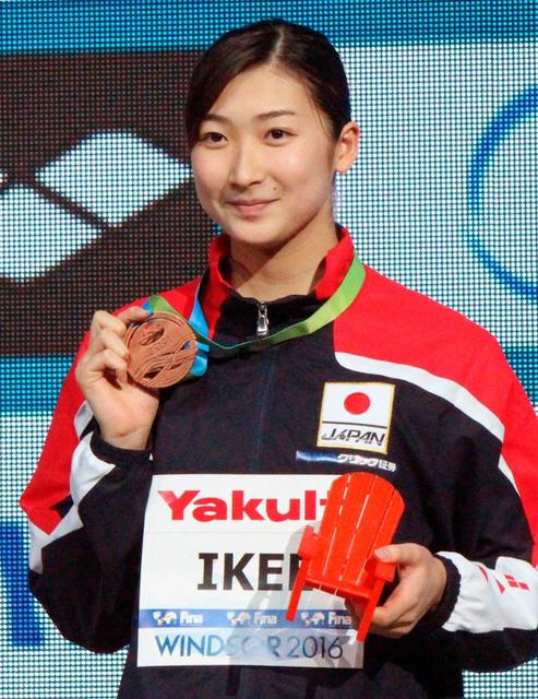 池江、日本新で銅 男子は塩浦が自身の日本記録更新し銀獲得