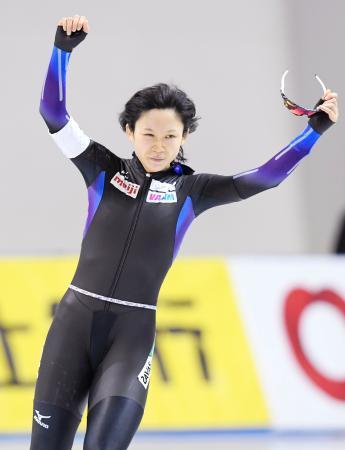 スピード高木美帆、初の総合優勝 全日本選手権で全種目１位