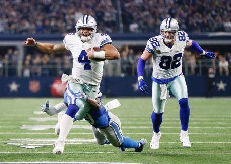 ＮＦＬ、カウボーイズが勝利 第１６週最終日