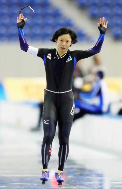 高木美１０００メートル大会新でトップ　「自分の距離」で圧勝　連覇目指す