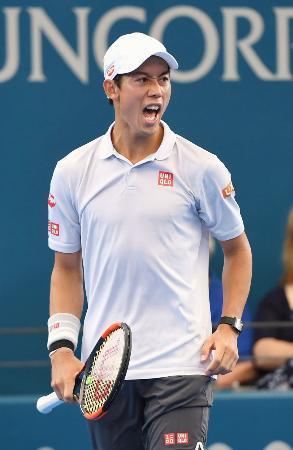 錦織圭、２年ぶりに４強 ブリスベン国際テニス