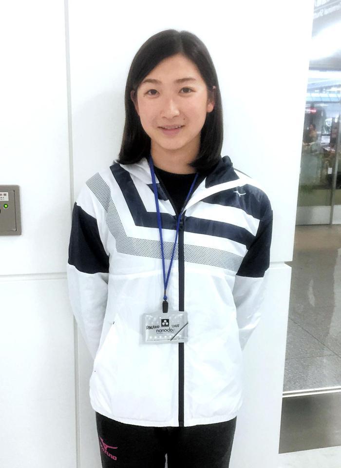 　メキシコでの高地合宿から帰国した池江璃花子