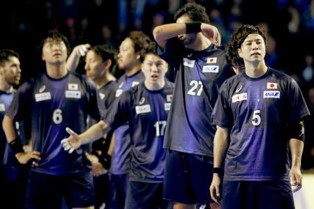 ハンド男子、日本は開幕２連敗 世界選手権