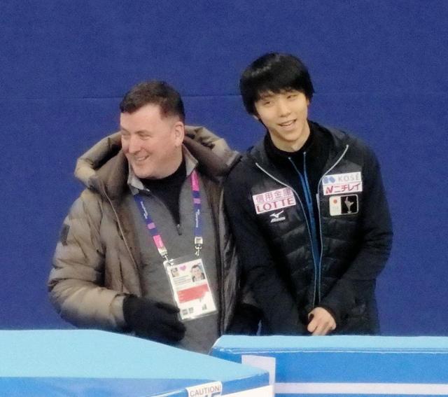 羽生　平昌リンクに好感触「ソチをほうふつ」「滑りやすい」