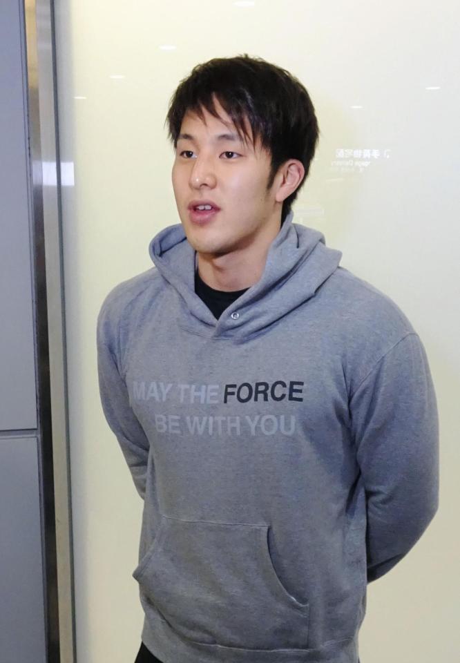 米国合宿から帰国した瀬戸大也